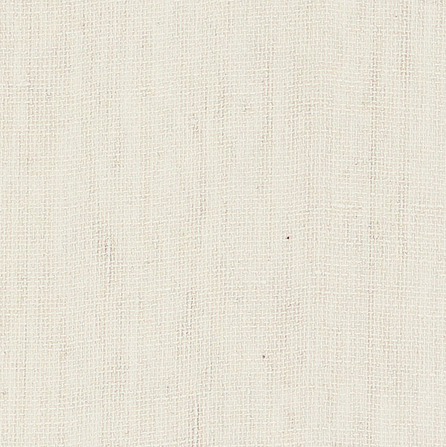 Linen Gesso white textured wallcovering by Schumacher