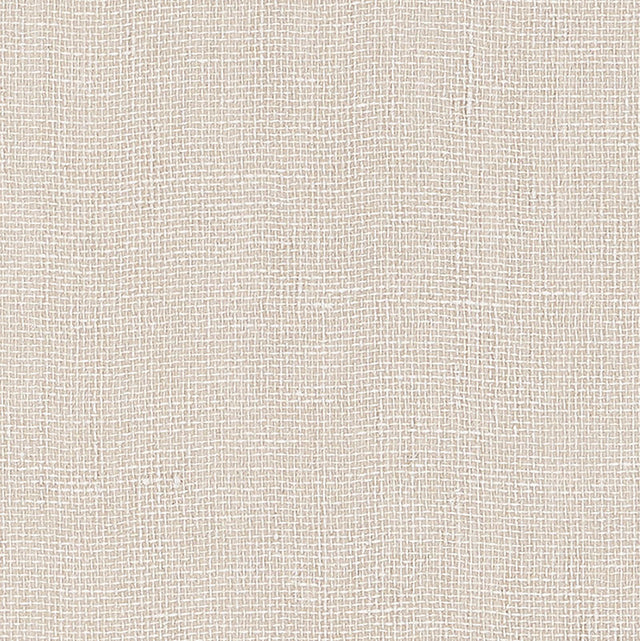 Linen Gesso Greige textured wallcovering by Schumacher