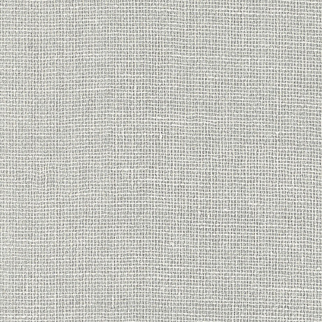 Linen Gesso Silver textured wallcovering by Schumacher, open-weave linen on a glossed ground