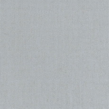 Gilded Linen silver wallpaper with a subtle linen texture and metallic shimmer by Schumacher