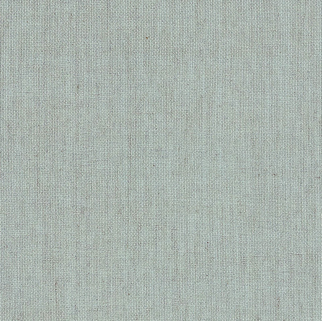 Gilded Linen Mineral wallcovering by Schumacher in a subtle shimmering linen texture