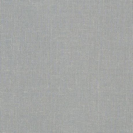 Gilded Linen wallpaper in Slate & Silver by Schumacher, featuring a natural linen texture with a subtle metallic shimmer.