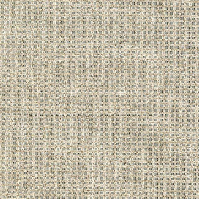 Metallic Mesh silver open-weave wallcovering by Schumacher, Quiet Beauty Collection, SKU 5007850