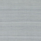 Shaded Silk Dove fabric wallcovering by Schumacher, featuring a lustrous, striated silk texture in a soft grey tone.