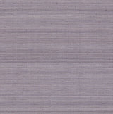 Shaded Silk Thistle fabric wallcovering by Schumacher, featuring a striated silk texture in a soft purple hue.