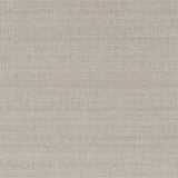Close-up of Schumacher Hemp Shimmer Silver Shimmer wallpaper with a natural hemp texture and subtle metallic sheen.