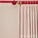 Deconstructed Stripe Red by Schumacher Miles Redd Collection Modern Geometric Wallpaper – Schumacher 5007971