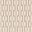 Belvedere Lilac Trellis Geometric Wallpaper by Schumacher, designed by Veere Grenney, shown in a styled interior and close-up pattern view.