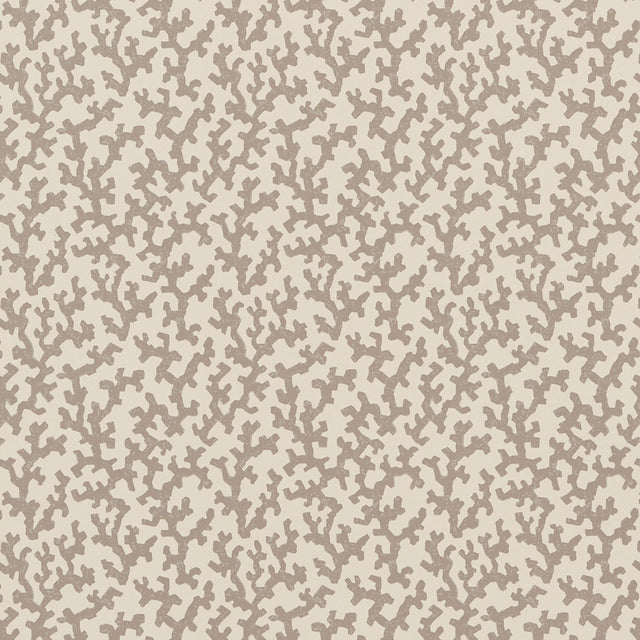 FOLLY Lilac by Veere Grenney coral-like pattern wallpaper by Schumacher