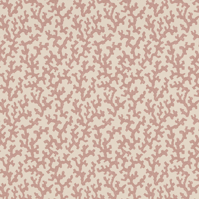 FOLLY by Veere Grenney in Pink - Schumacher 5008001 coral-like pattern wallcovering