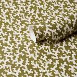 FOLLY Olive by Veere Grenney Designer Wallpaper – Schumacher 5008008