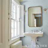 FOLLY Sky by Veere Grenney Coral Pattern Wallpaper – Schumacher 5008009