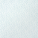 FOLLY Sky by Veere Grenney for Schumacher, coral-inspired blue and white wallpaper in a bathroom setting
