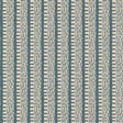 KIOSK wallpaper in Peacock Blue by Veere Grenney for Schumacher, a sophisticated graphic stripe wallcovering.