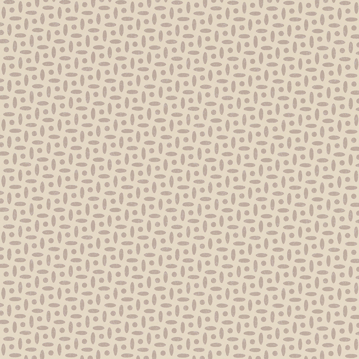Berrydown Lilac by Veere Grenney, a small-scale hand-blocked print wallpaper in lilac and cream tones.