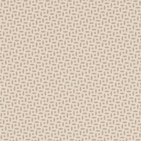 Berrydown Lilac by Veere Grenney, a small-scale hand-blocked print wallpaper in lilac and cream tones.
