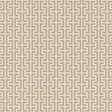 TEMPLE wallpaper in Lilac by Schumacher, designed by Veere Grenney, featuring a Greek key motif in a small-scale geometric pattern.