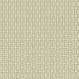 TEMPLE Sage by Schumacher, a Greek key inspired small-scale geometric wallpaper in sage green and cream.