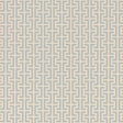 TEMPLE wallpaper in Orpington Blue by Veere Grenney for Schumacher, featuring a small-scale Greek key motif pattern.