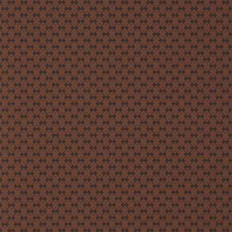 DOMINO by Schumacher in Porphyry, a geometric patterned wallcovering from the David Oliver collection.