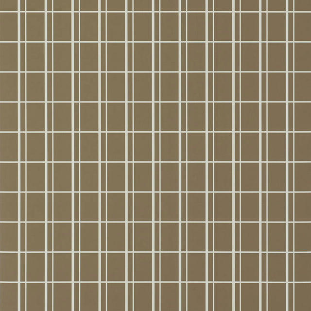OTTO suede windowpane grid wallpaper by David Oliver for Schumacher