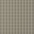 OTTO Ministry by David Oliver for Schumacher - classic windowpane grid wallpaper in taupe and cream.