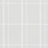 Otto Limestone by David Oliver Chic Windowpane Wallpaper – Schumacher 5008089
