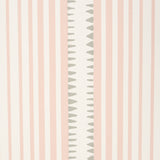 Moncorvo Pink Striped Wallpaper by Schumacher – David Oliver Collection 5008106
