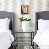 LUDO Piano Forte by Schumacher Modern Striped Wallpaper – David Oliver Collection 5008110