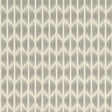Ovington Flint by Schumacher - Modern Ikat Pattern Wallpaper in a contemporary kitchen setting