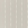 OPUS wallpaper in Tarlatan by Schumacher, designed by David Oliver, featuring understated hand-drawn stripes with dotted accents.