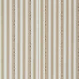 OPUS SVELTE wallpaper by Schumacher, designed by David Oliver, featuring understated hand-drawn stripes with dotted accents in a neutral colorway.