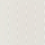OPUS Squadron by David Oliver for Schumacher - understated hand-drawn stripe wallpaper with dotted accents in a modern interior setting.