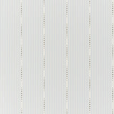 OPUS Lullaby by David Oliver for Schumacher - Hand-drawn striped wallpaper with dotted accents in a serene setting.