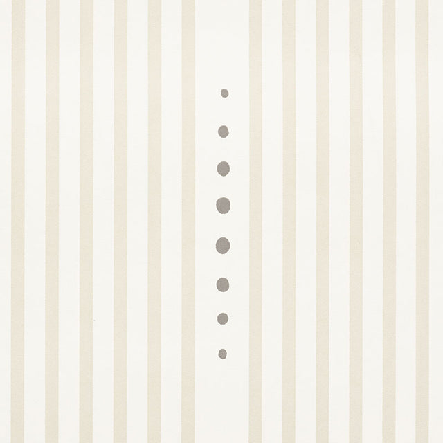 OPUS Parchment Stripe Wallpaper by David Oliver – Schumacher 5008147