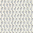 Empire Felt by David Oliver geometric stripe and basketweave wallpaper pattern in neutral tones.