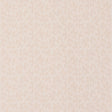 Montpellier Pink Gala wallpaper by Schumacher shown in a bathroom interior and close-up detail.