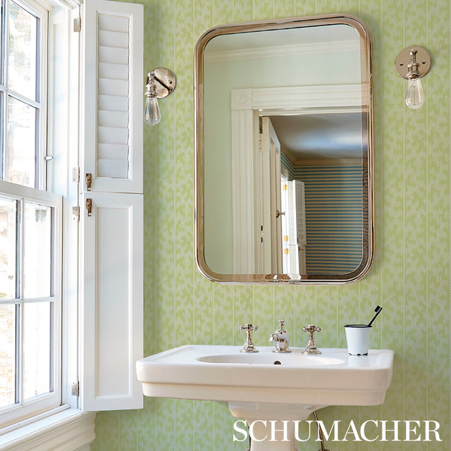 Montpellier Lime Blossom by Schumacher David Oliver Collection Wallpaper – Schumacher 5008162