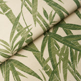 Les Bambous Sisal Green Bamboo Wallpaper – Schumacher 5008313