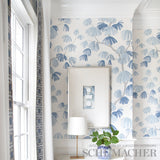 Weeping Pine Slate by David Kaihoi Botanical Wallpaper – Schumacher 5008331