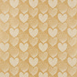 Heart of Hearts wallpaper in ivory and gold with whimsical heart pattern by Schumacher