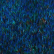 Alexandrite wallcovering in aquamarine blue with vivid jewel tones and iridescent shimmer, composed of hand-applied natural feathers.