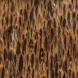 Amber Coco by Schumacher - Luxe hand-applied feather wallcovering panel in warm brown tones