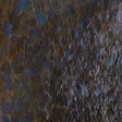 Sapphire wallcovering in bronze violet with a dense, iridescent feather pattern by Schumacher.