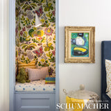 Exotic Butterfly Multicolor Wallpaper by Schumacher – Signature Collection 5008421