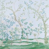 Madame de Pompadour Panel Set Blue by Miles Redd Chinoiserie Floral Wallpaper – Schumacher 5008544