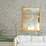 Madame de Pompadour Panel Set Grey by Schumacher Chinoiserie Floral Wallpaper – Miles Redd 5008545