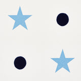 ETOILES ET POINTS Blue Stars and Dots Wallpaper – Schumacher 5008550