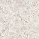 Feathers brown wallpaper with a nature-inspired feather pattern by Schumacher