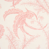 Ocean Toile Coral by Schumacher Undersea Toile Wallpaper – Schumacher 5008723